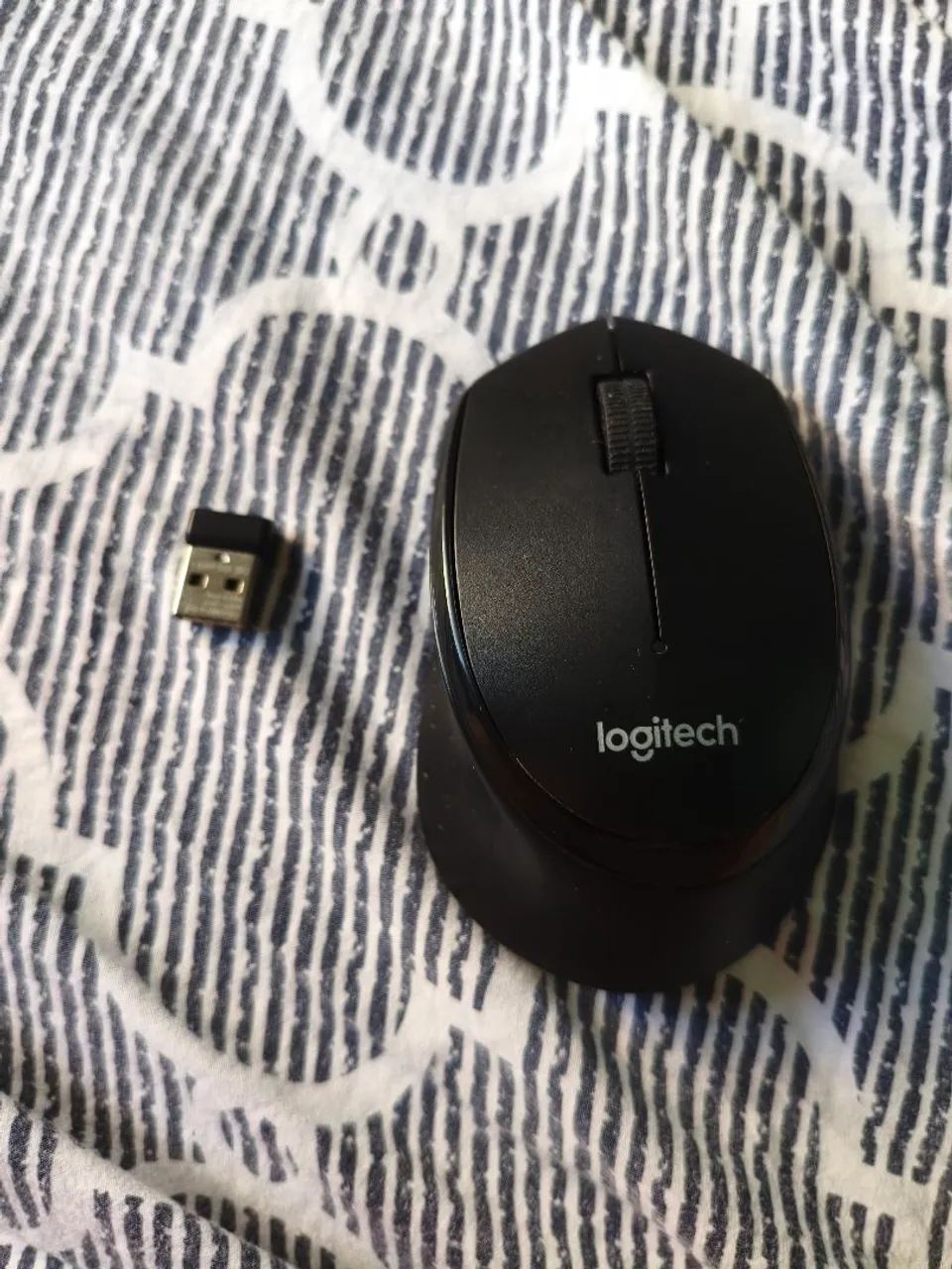 Mouse Preto Sem fio Logitech 