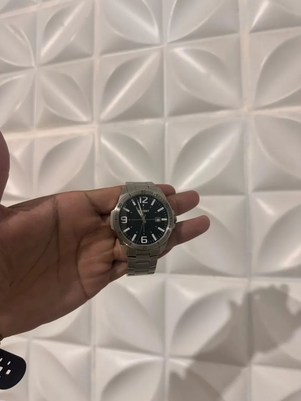 Relógio Orient Aço Inox, novo!