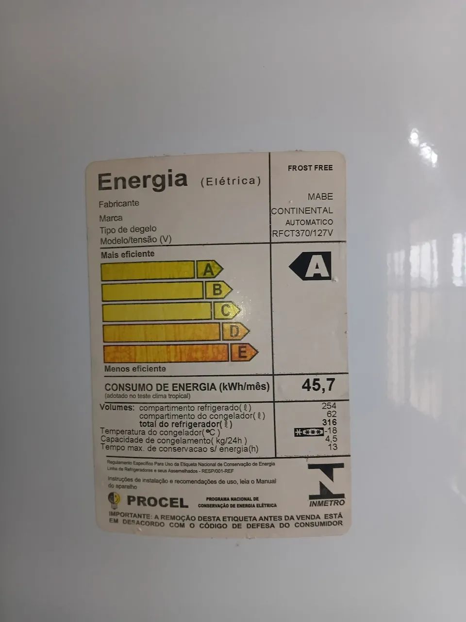 Geladeira Continental - Foto 2