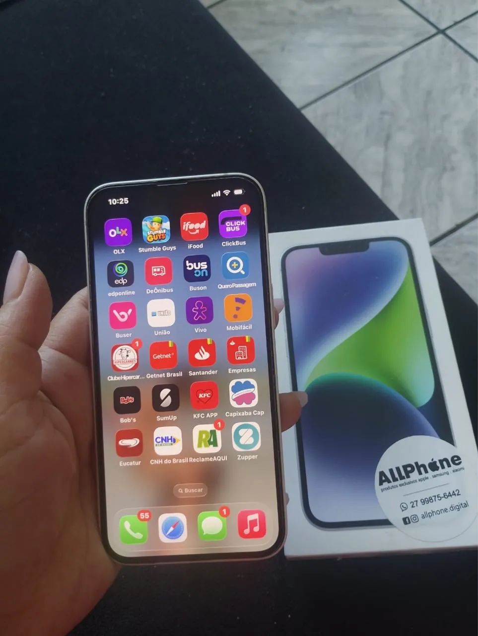 Vendo iPhone 14 branco 128 gb - Foto 3