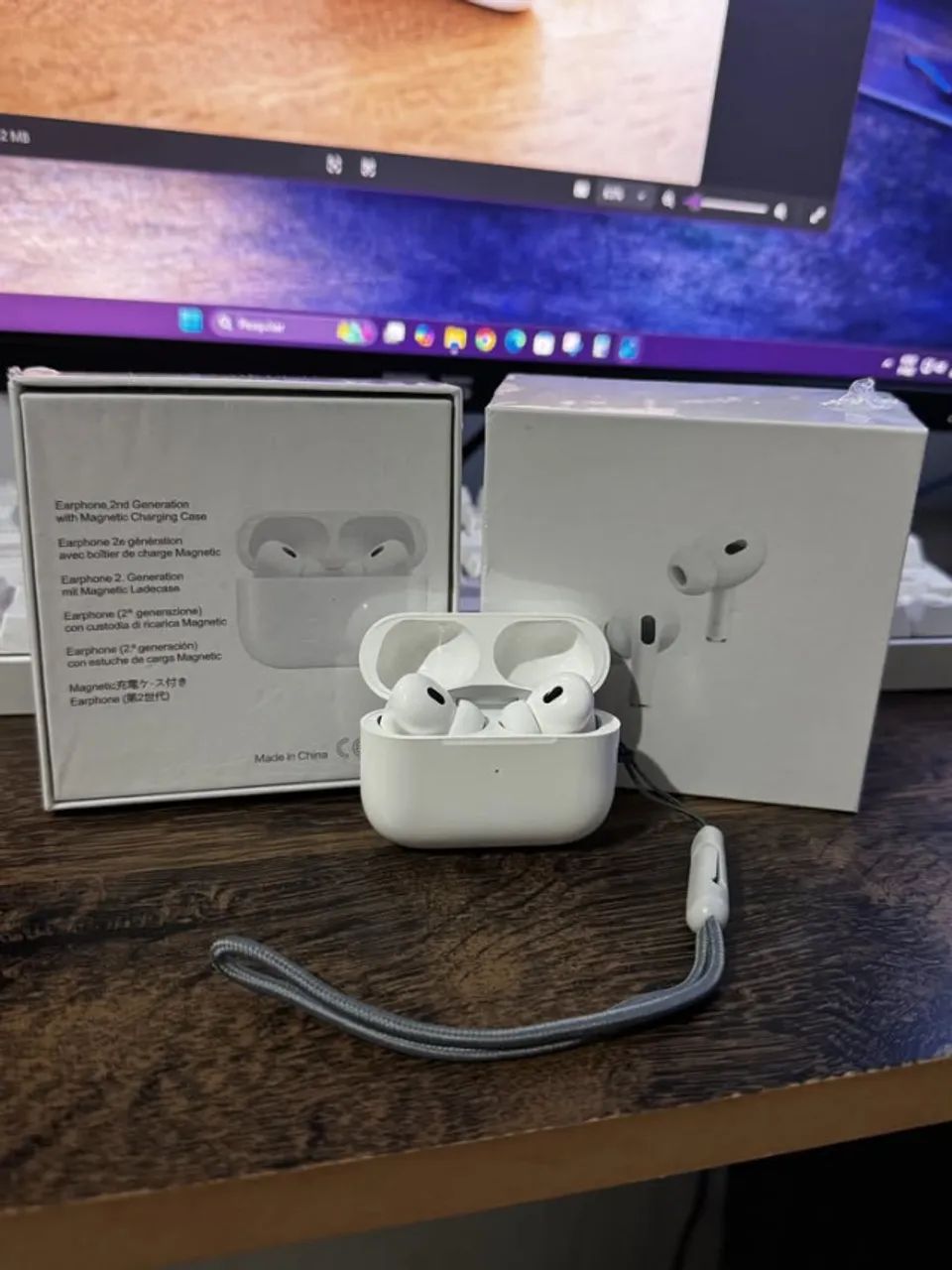 Fones de ouvido Bluetooth Premium - Novo e lacrado - Foto 2