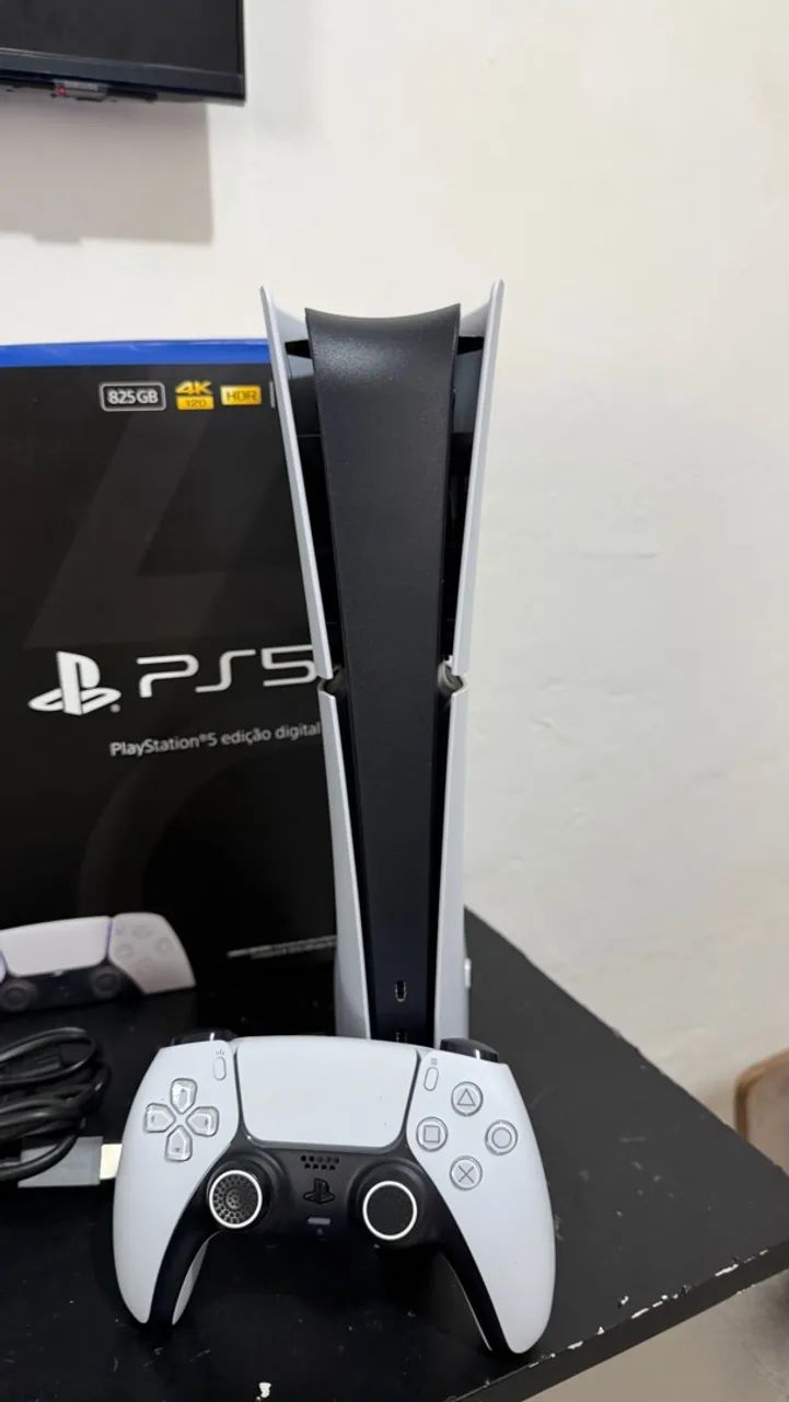 PS5 slim mídia digital 825GB - Foto 2