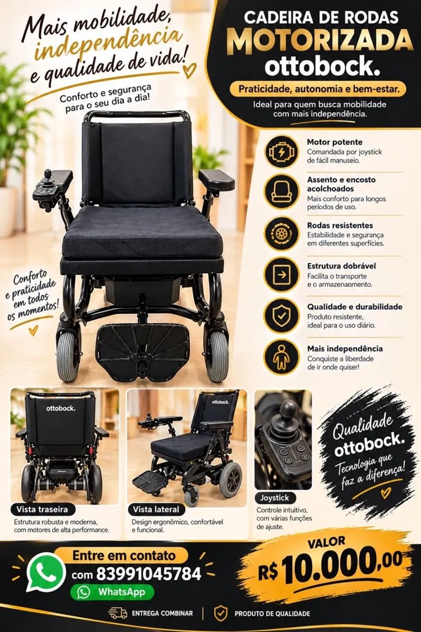 Cadeira motorizada ottobock