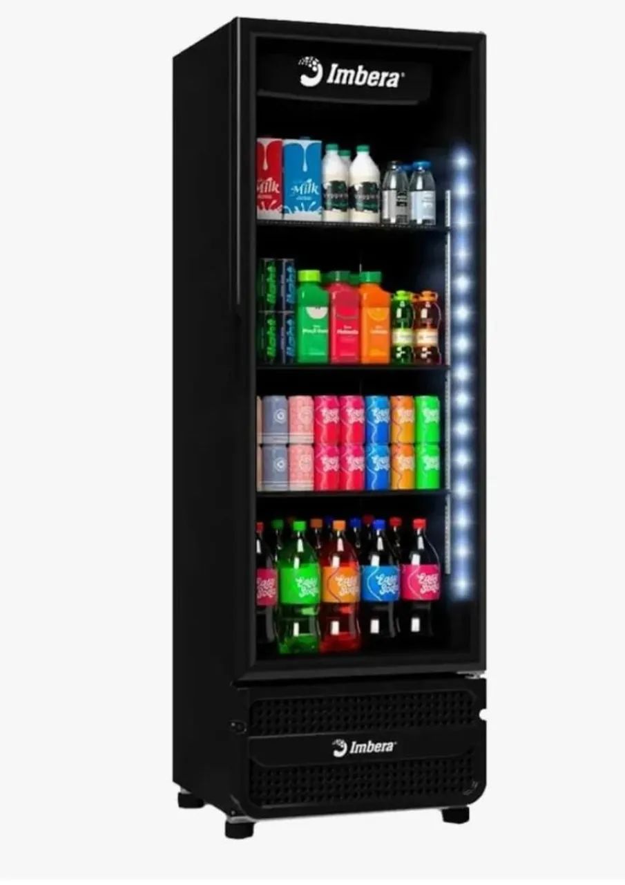 Geladeira Expositora Vertical Imbera 485L Full Black Modelo VRS16 - BIVOLT  - Foto 2