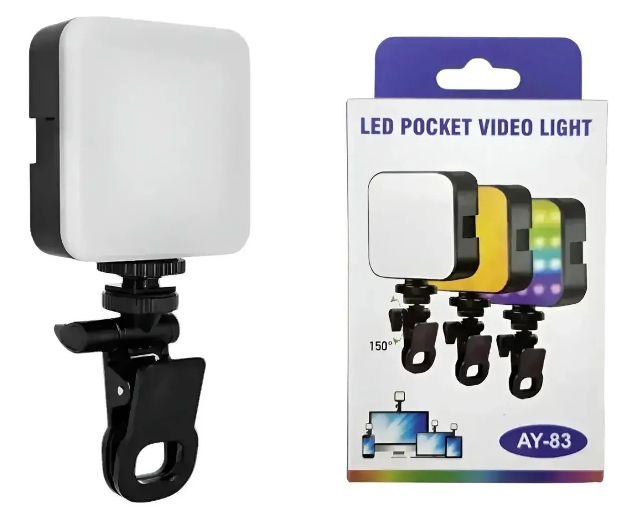 Luz Preenchimento Rgb Led AY-83 - Foto 4