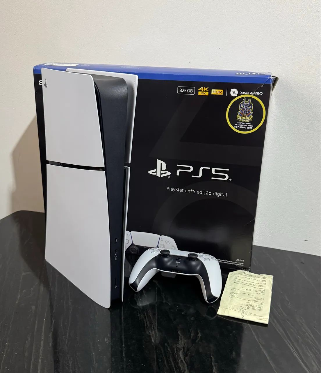 PS5 Slim Um Ano de Garantia! - Foto 5