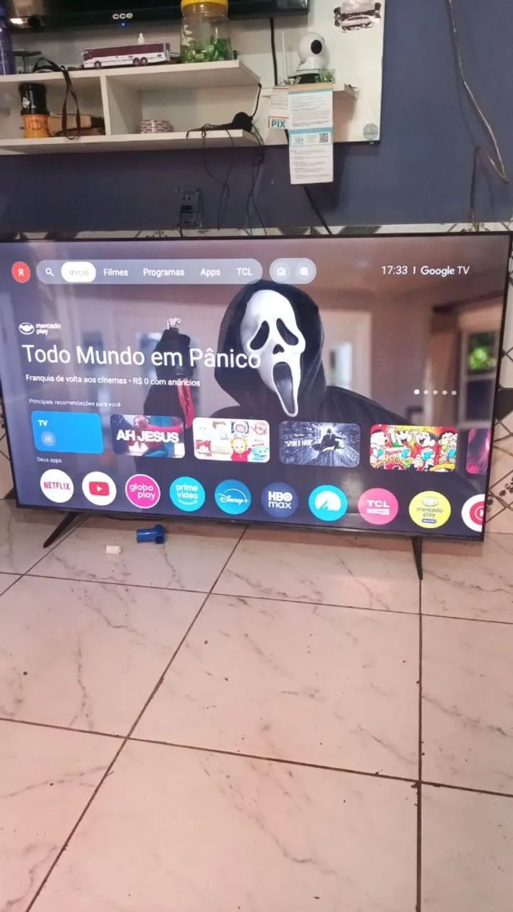SmartTv 65 Tcl  com nota fiscal