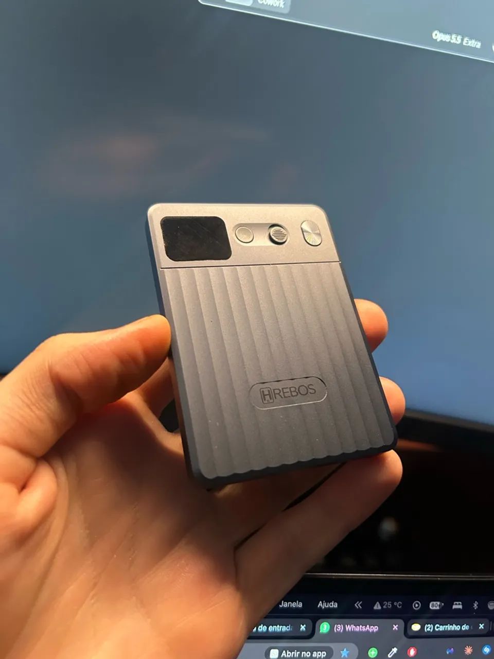 Gravado de Voz com IA Magnético Hrebos 60Gb (Plaud) - Foto 4