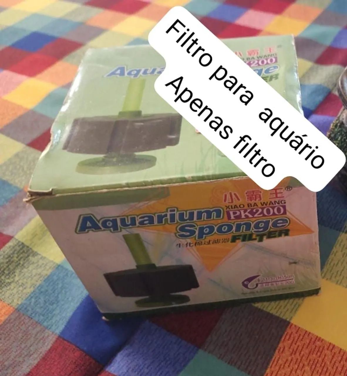 Material para aquário 