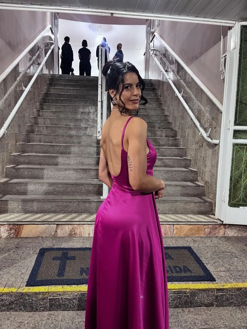 Vestido casamento Rosa 