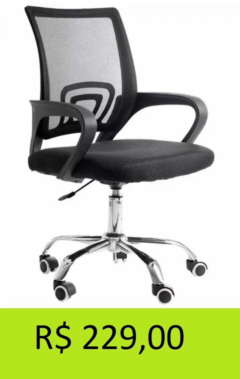 Cadeira de escritório linha office