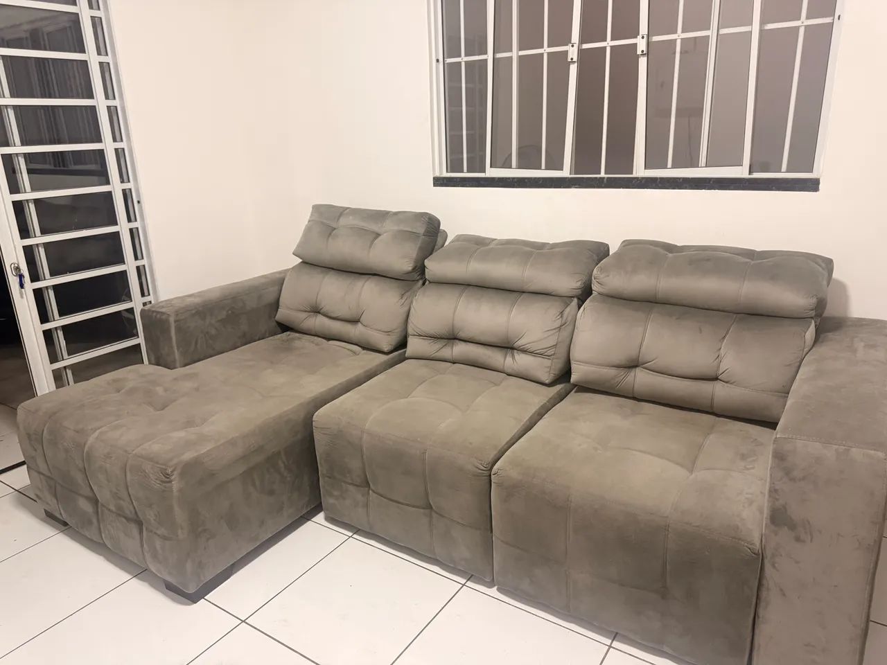 Sofá Retrátil 3 Lugares  - Foto 5