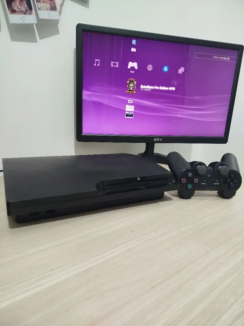 Ps3 + jogos Ps3,PS2,Ps1 e Emulador  - Foto 2