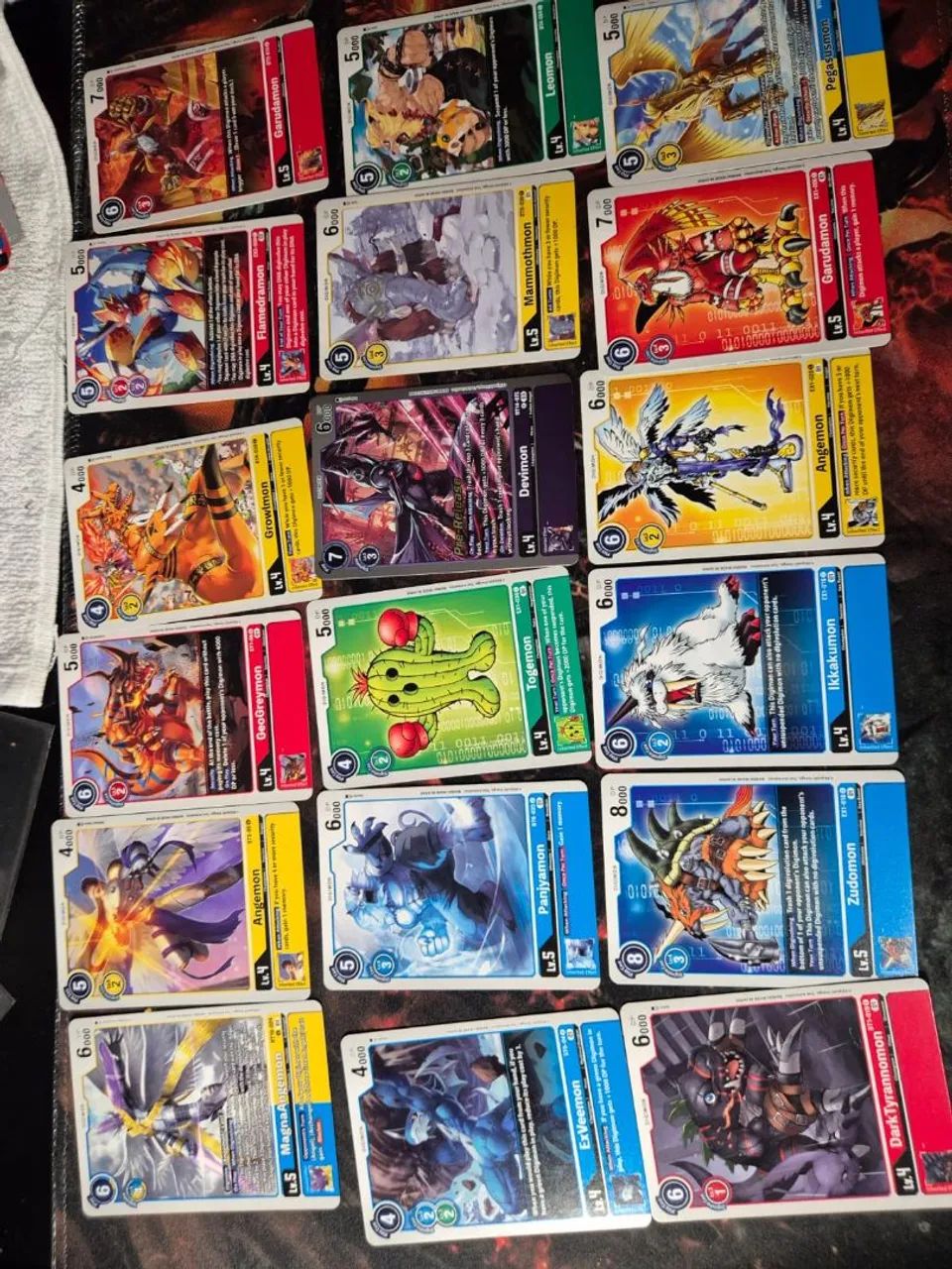 Lote de cartas Digimon TCG - Foto 4