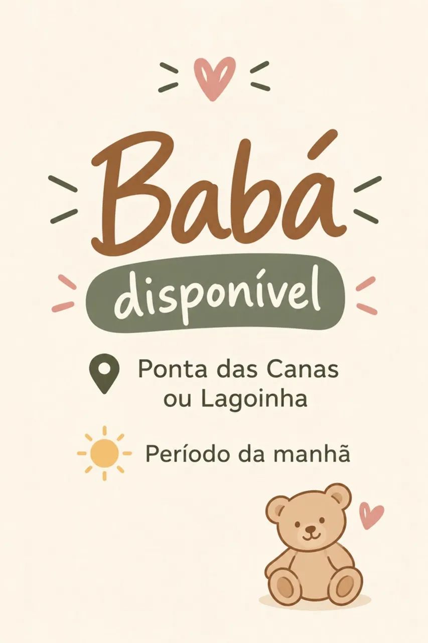 Babá norte da ilha