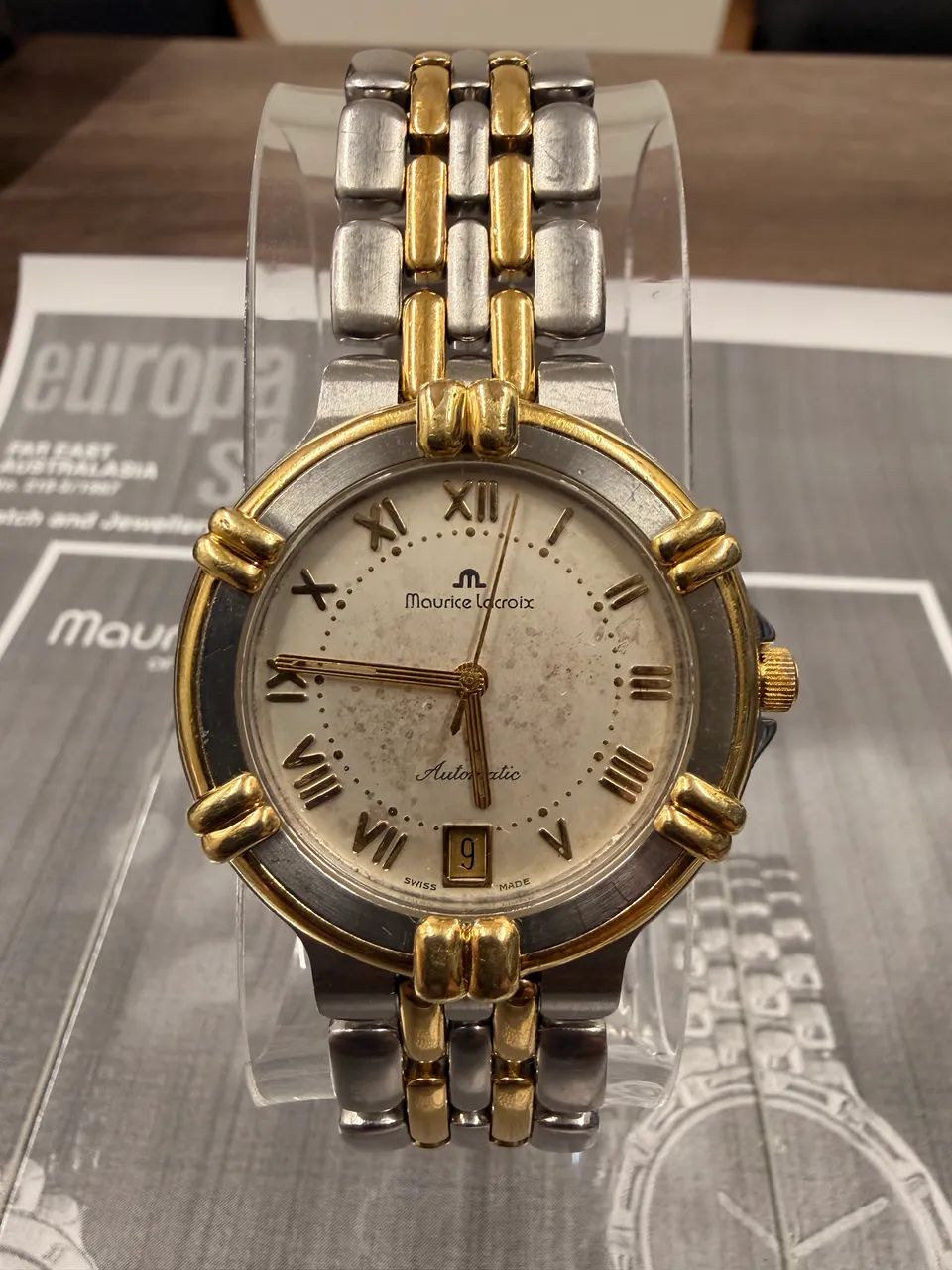 MAURICE LACROIX AUTOMATIC VINTAGE - ORIGINAL  - Foto 4