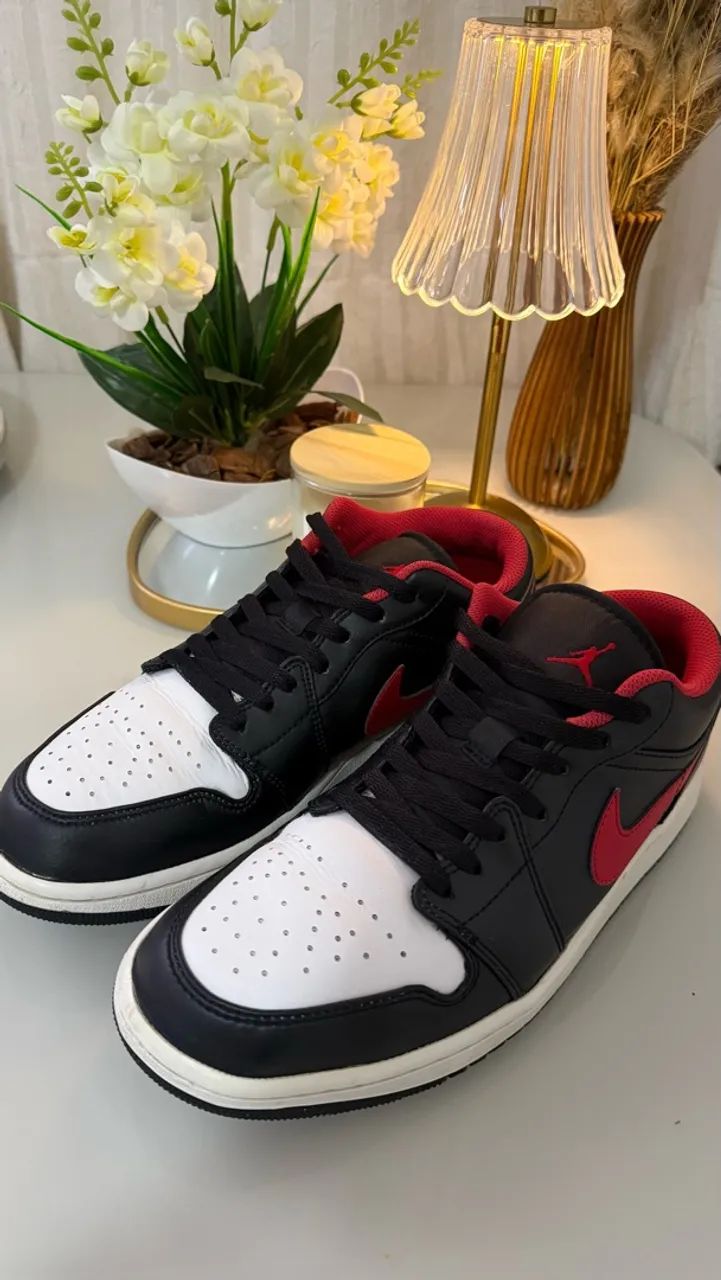 Jordan 1 low white Toe - Foto 3