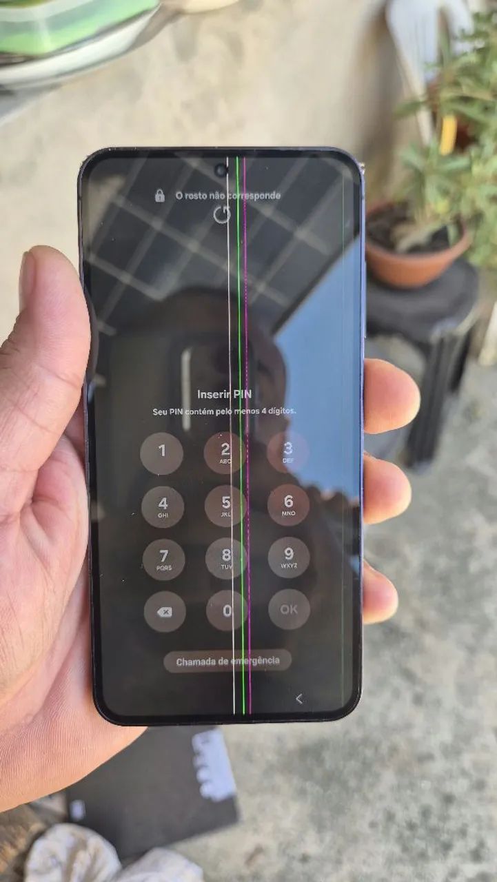 S23 256gb com listras 
