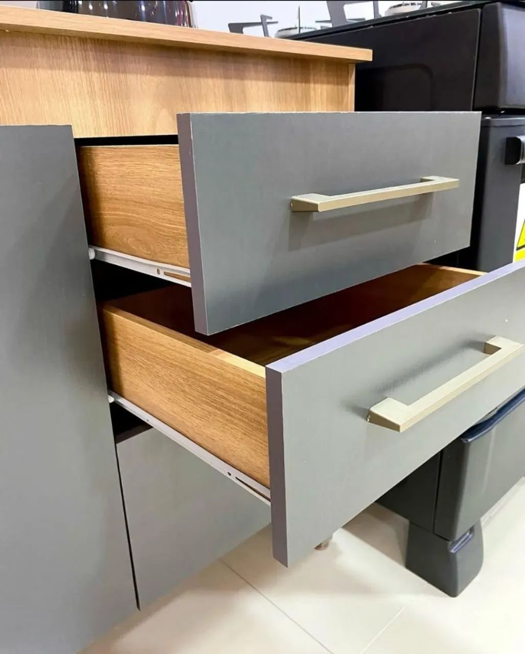 COZINHA COMPLETA COM BALCÃO MALU  - Foto 3