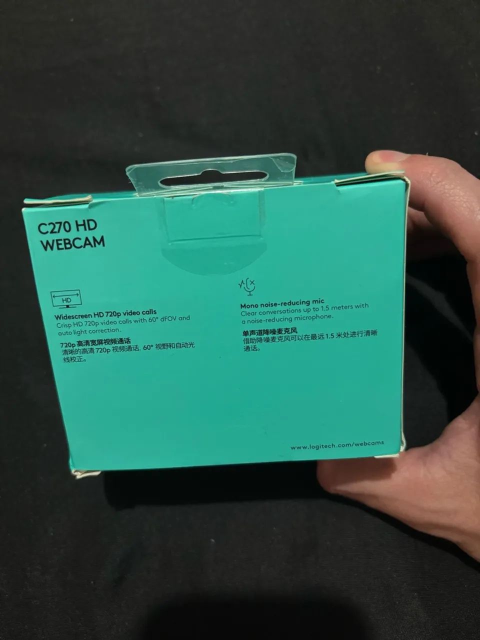 Webcam Logitech C270 - Nova lacrada - Foto 2
