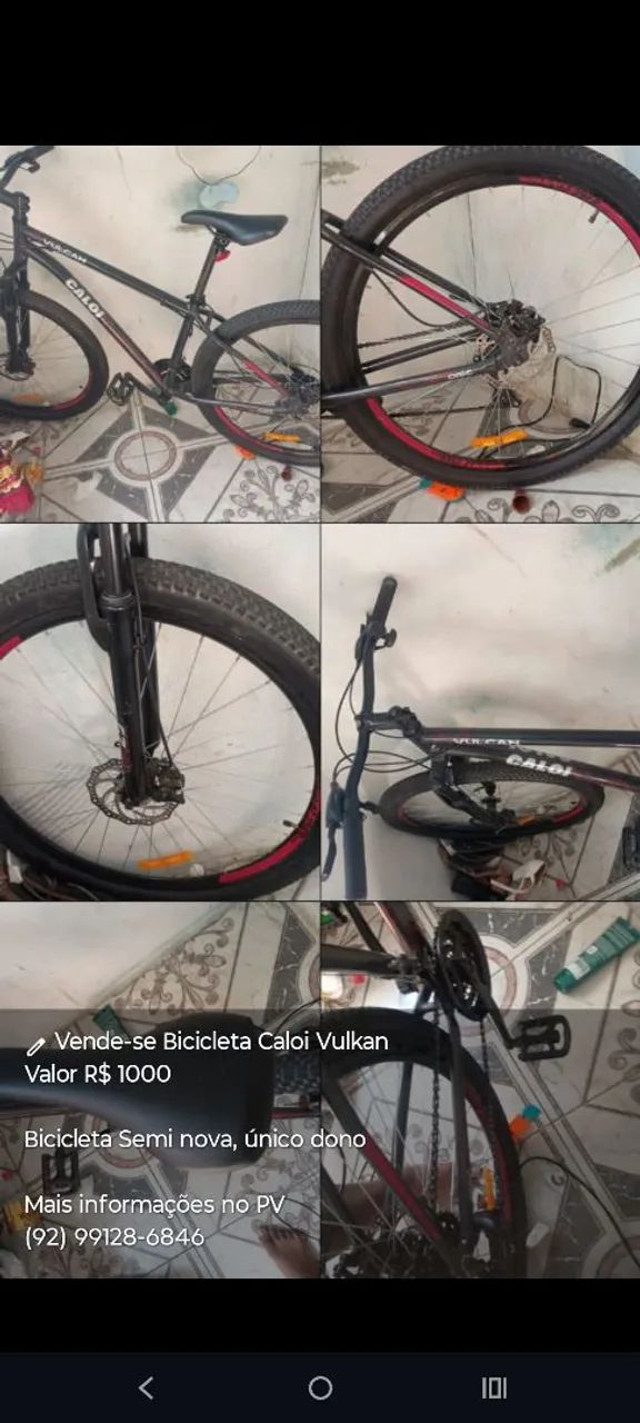 Bicicleta Caloi Vulkan