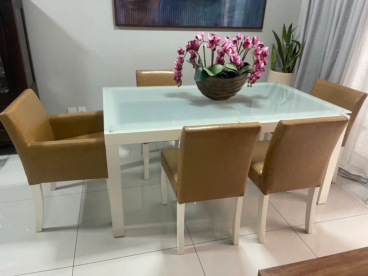 Mesa jantar com 6 cadeiras - Foto 2