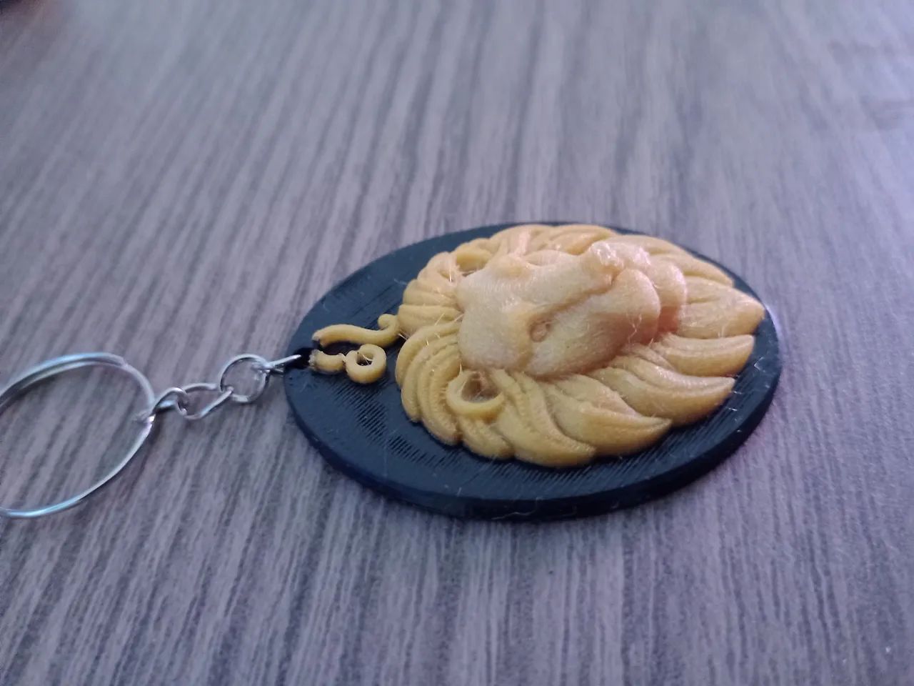Chaveiro 3d Signo Le ão  - Foto 2