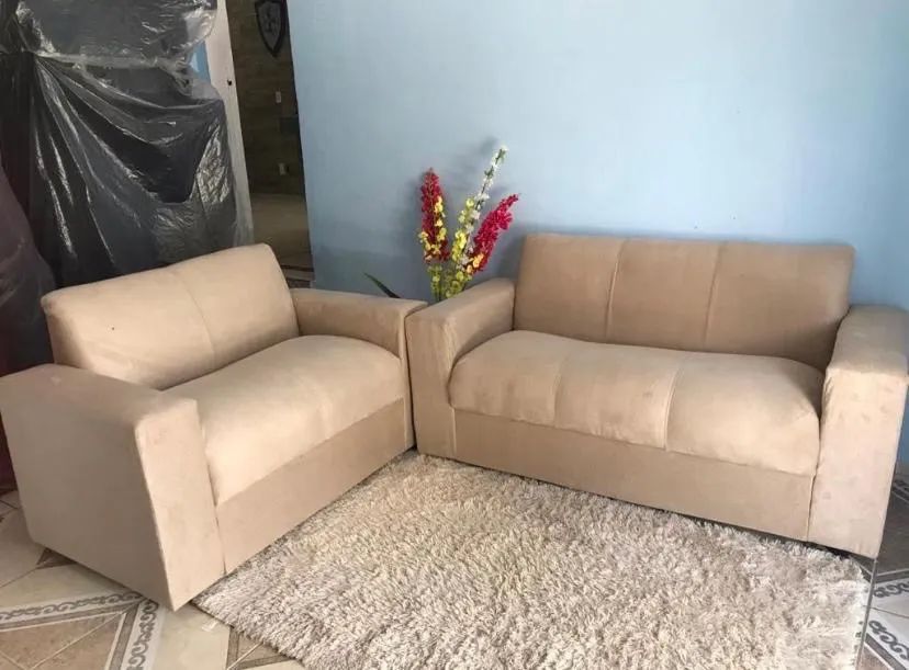 Conjunto de sofá 3 e 2 lugares disponível a pronta entrega  - Foto 5