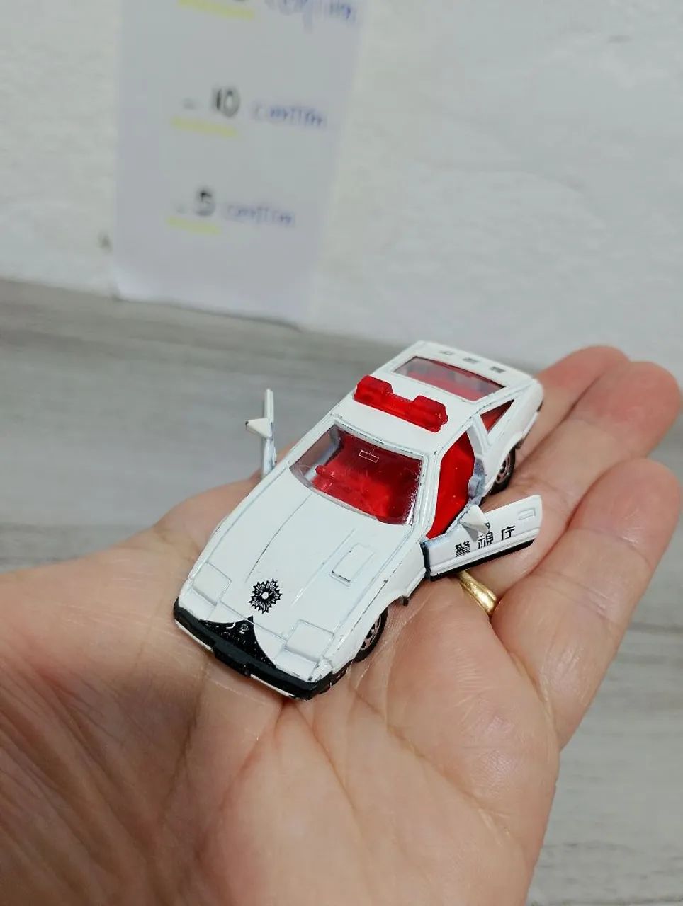 Carrinho de ferro marca Tomy antigo 