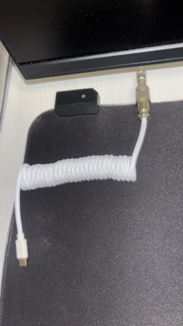 Cabo Coiled Para Teclado