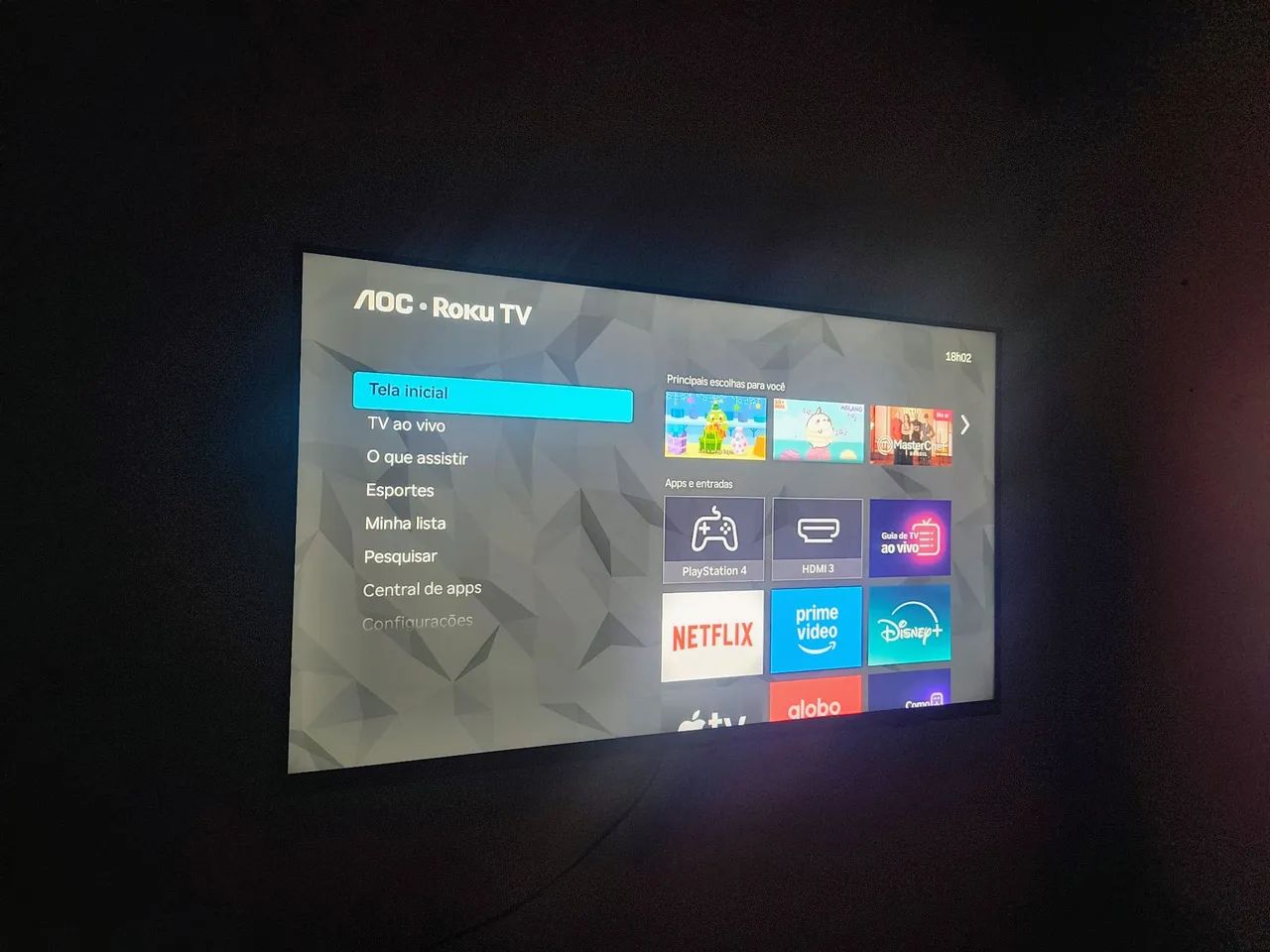 aoc smarth 43 roku tv - Foto 2