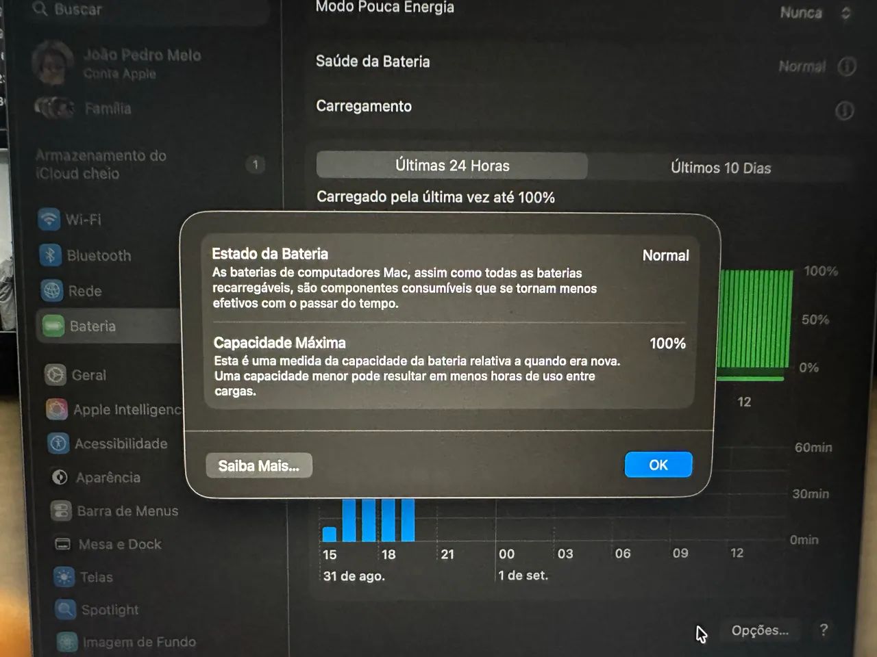 MacBook neo Azul seminovo  - Foto 3