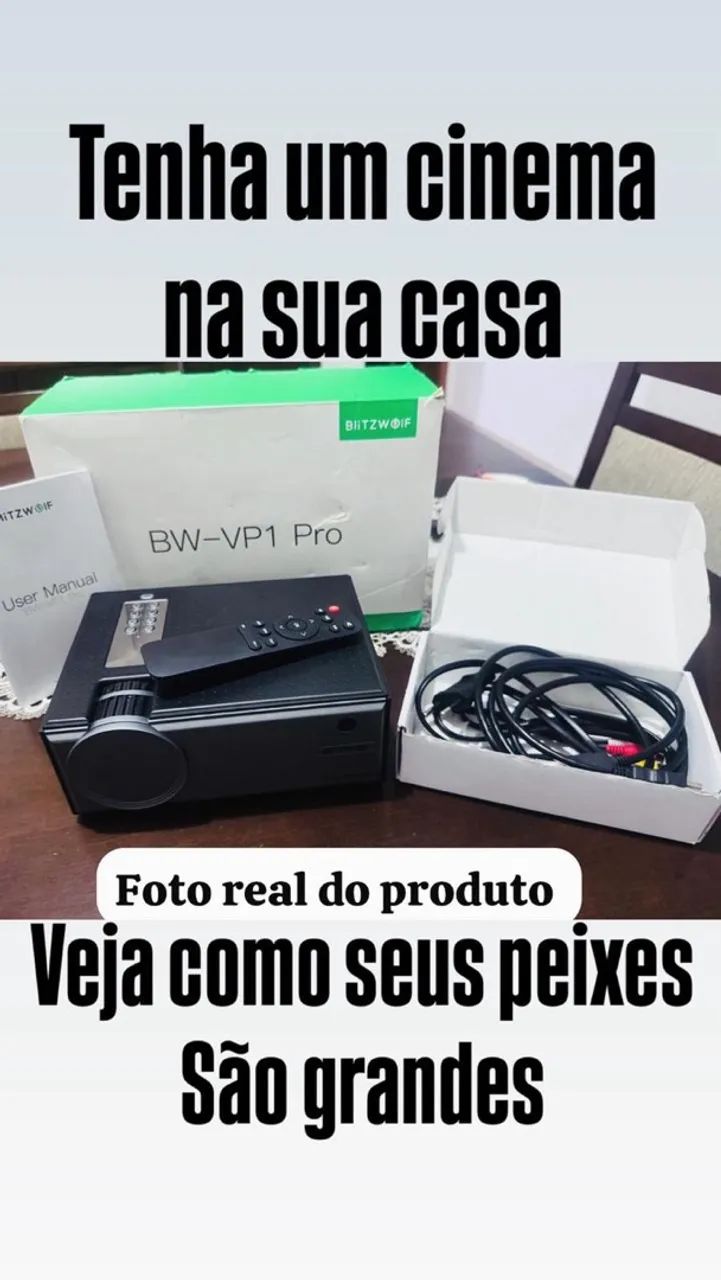 DESAPEGO PROJETOR DE VÍDEO - Foto 3