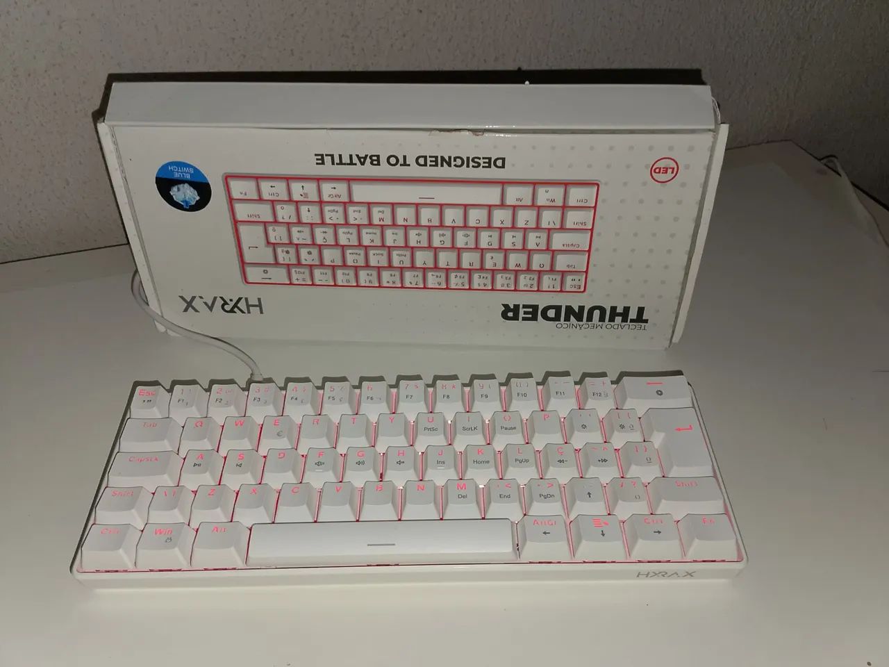 Teclado mecânico gamer 