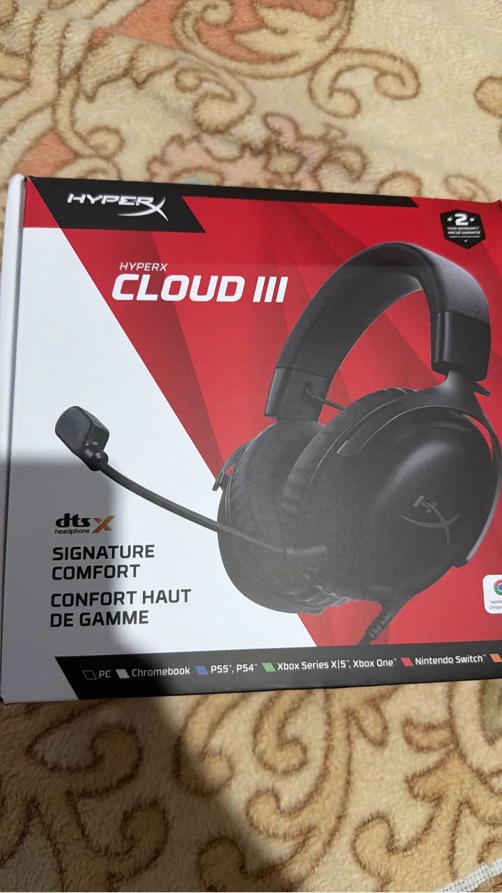 Headset Gamer Cloud III Hyperx Black - Foto 3