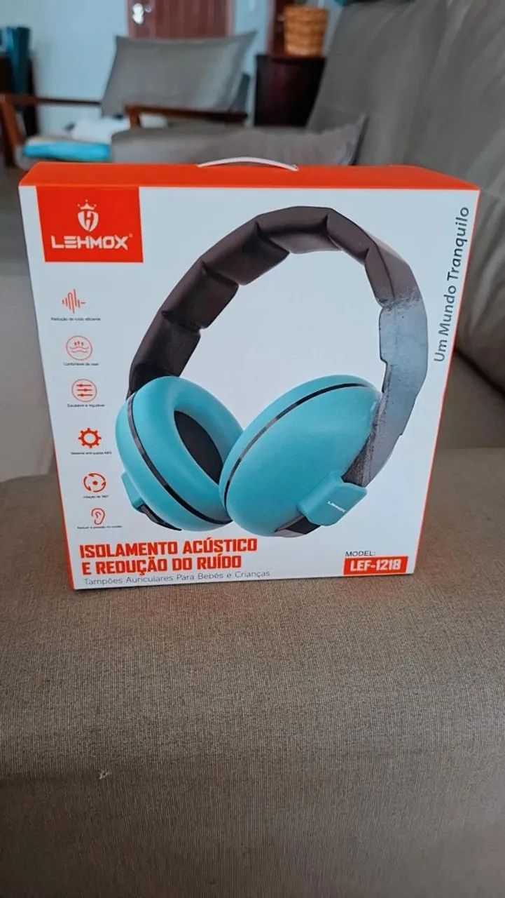 Abafador de ruidos para criança 