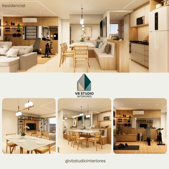Design de interiores (A partir de 250,00 por ambiente) - Foto 4