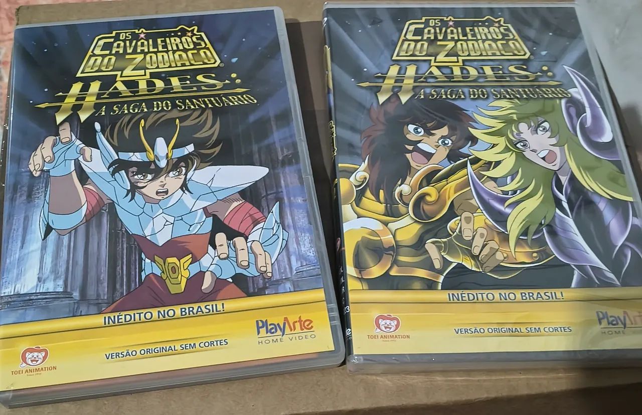 Dvds Cavaleiros do zodíaco A saga de Hades - CDs, DVDs etc