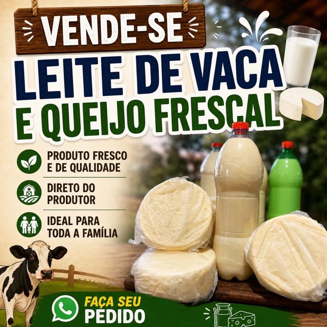 Queijos ovos leites e muito mais 