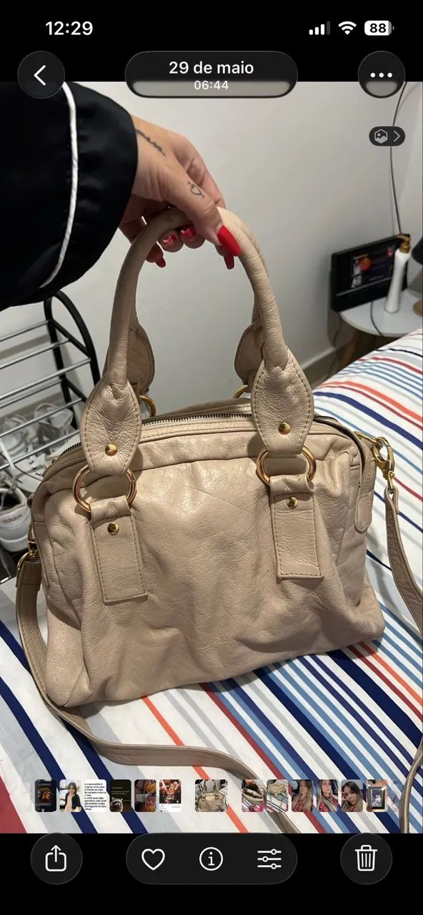 Bolsa de couro 