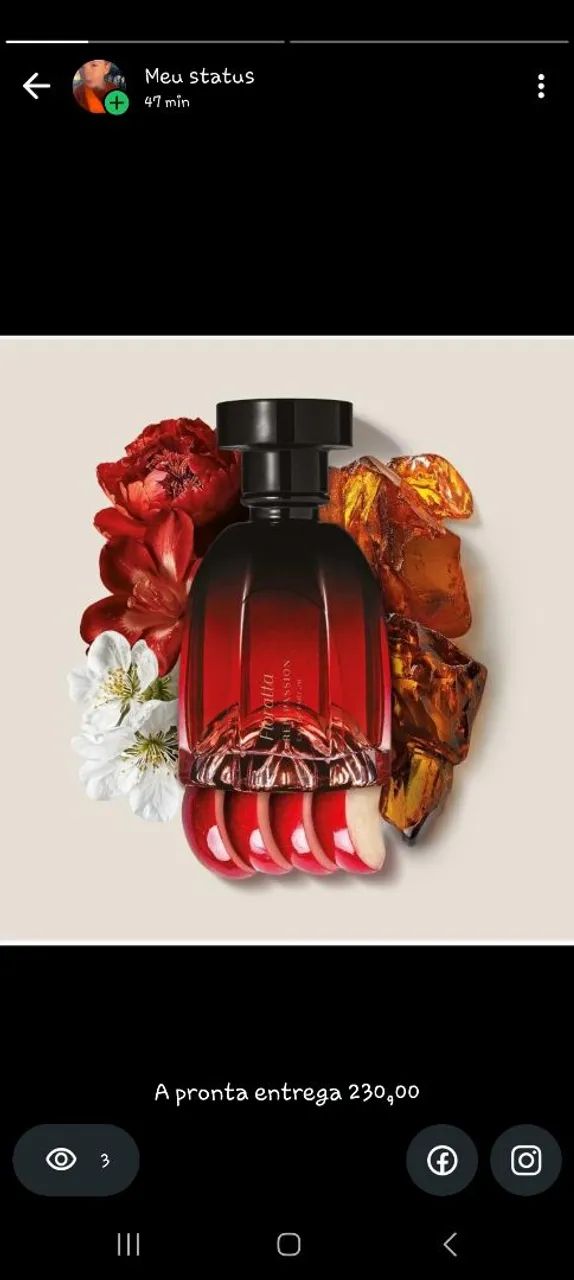 Perfume florata e loção hidratante nativaSpa