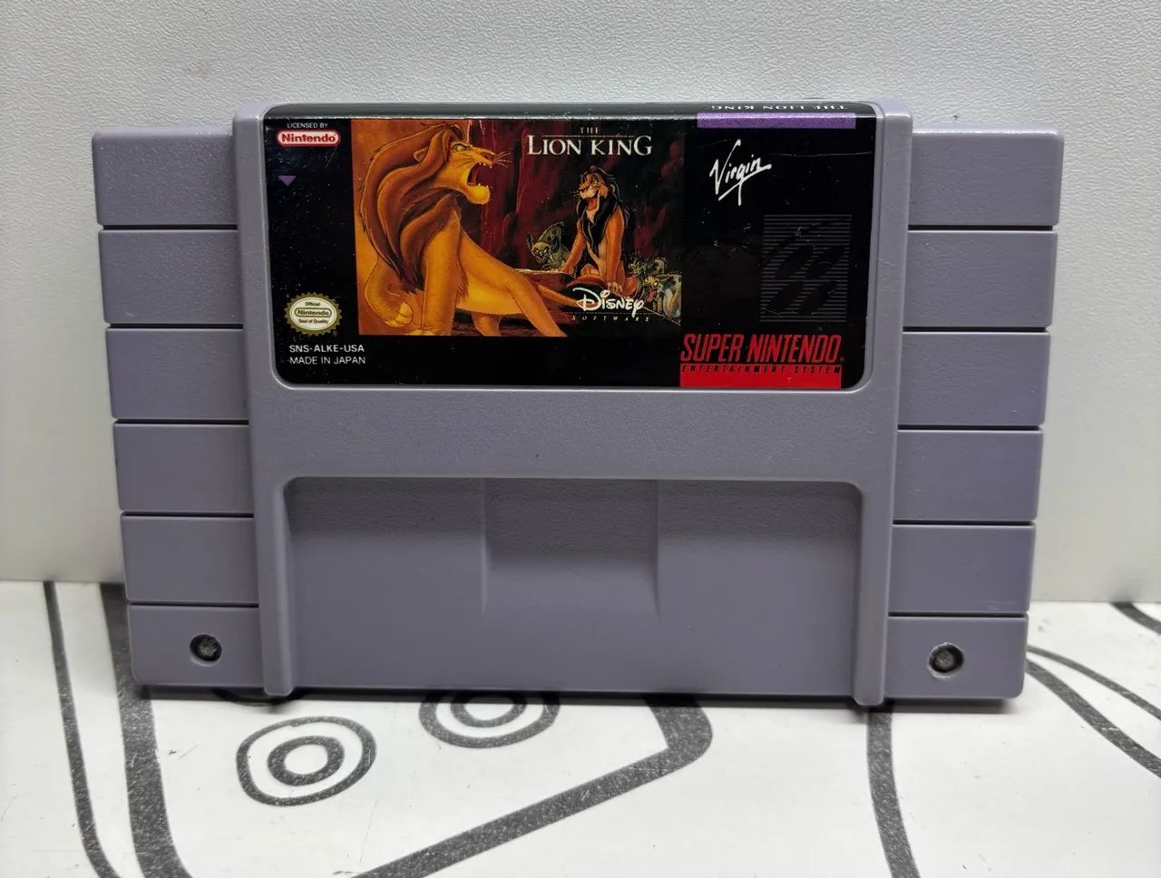 Rei Leão Super Nintendo Original