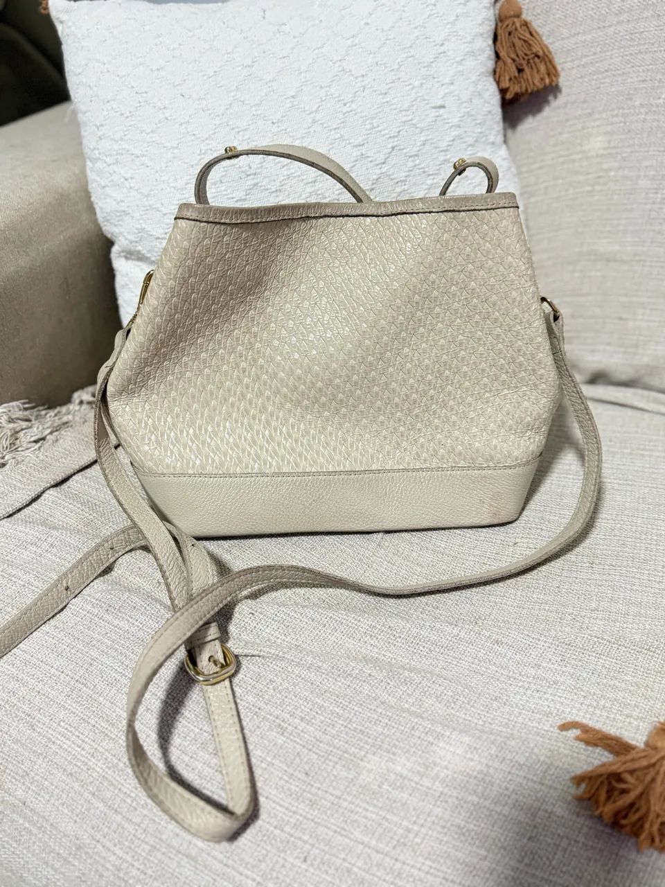 Bolsa couro Marca Bagagge