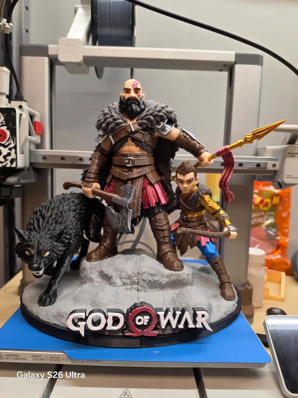 Diorama do god of war - Foto 2