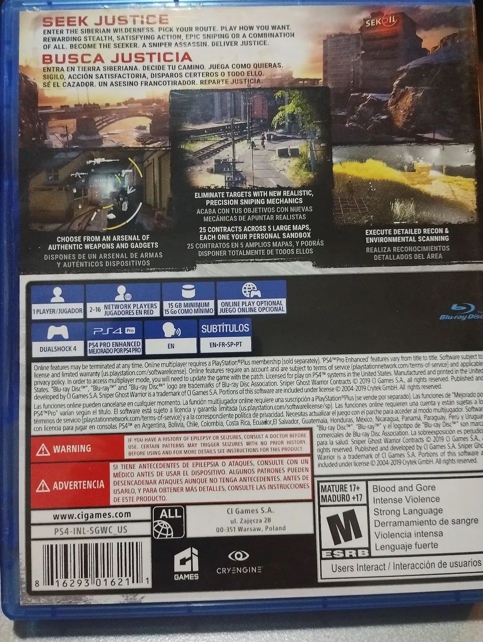 Sniper ghost Warrior contracts ps4  - Foto 2