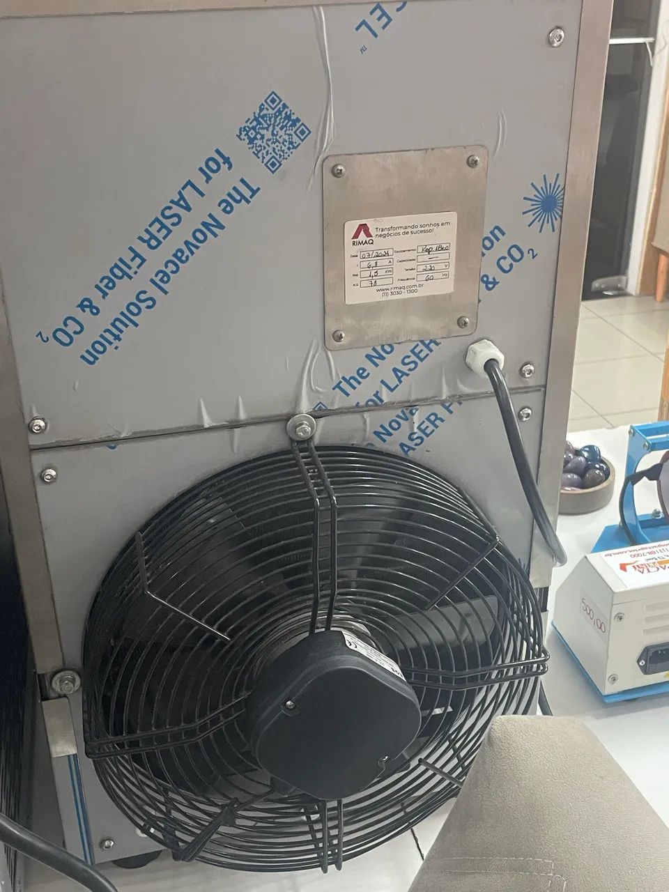 Máquina de sorvete Expresso Degust Rimaq CMS 72 2 Cubas e 3 Bicos  - Foto 3