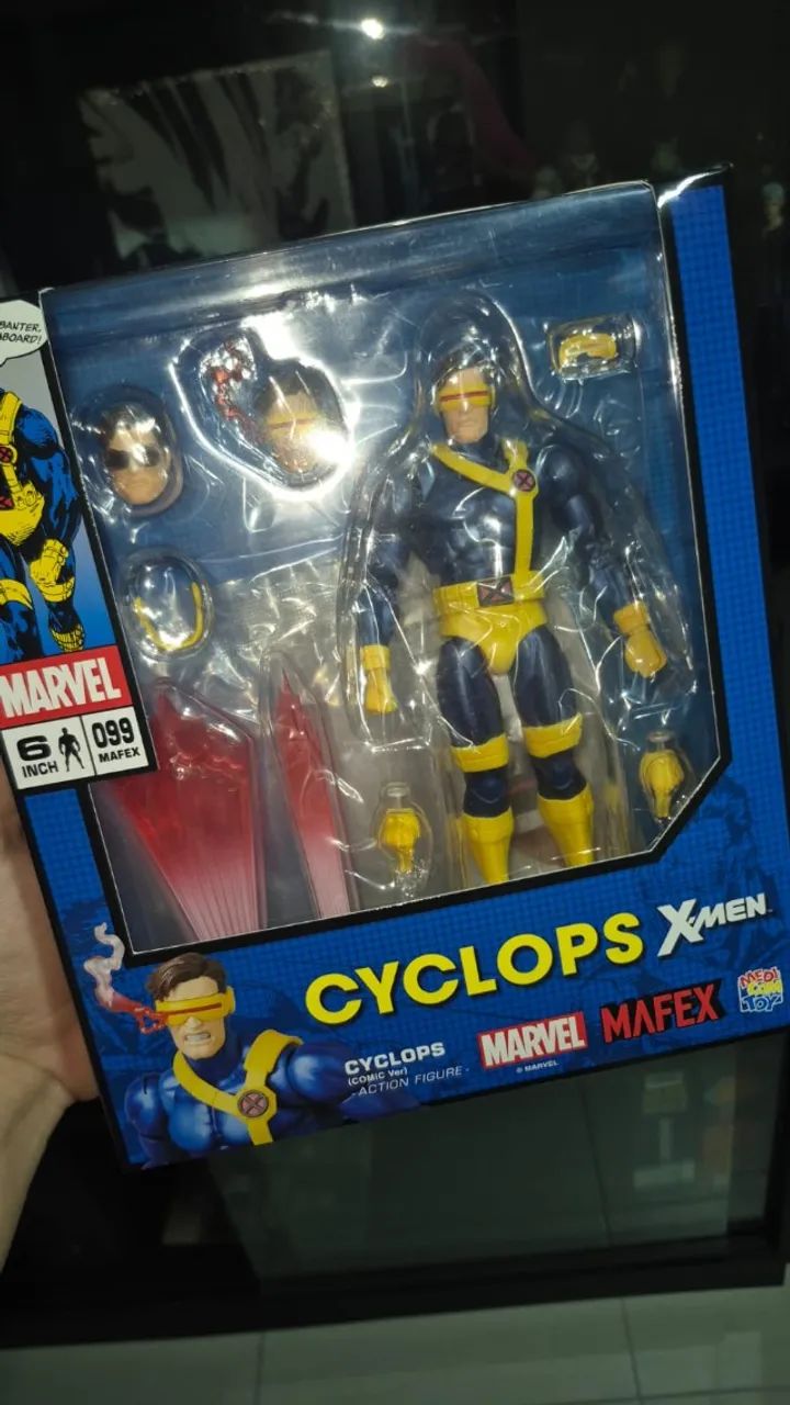 MAFEX Cyclops (Ciclope) (Comic Ver.) X-Men  - Foto 3