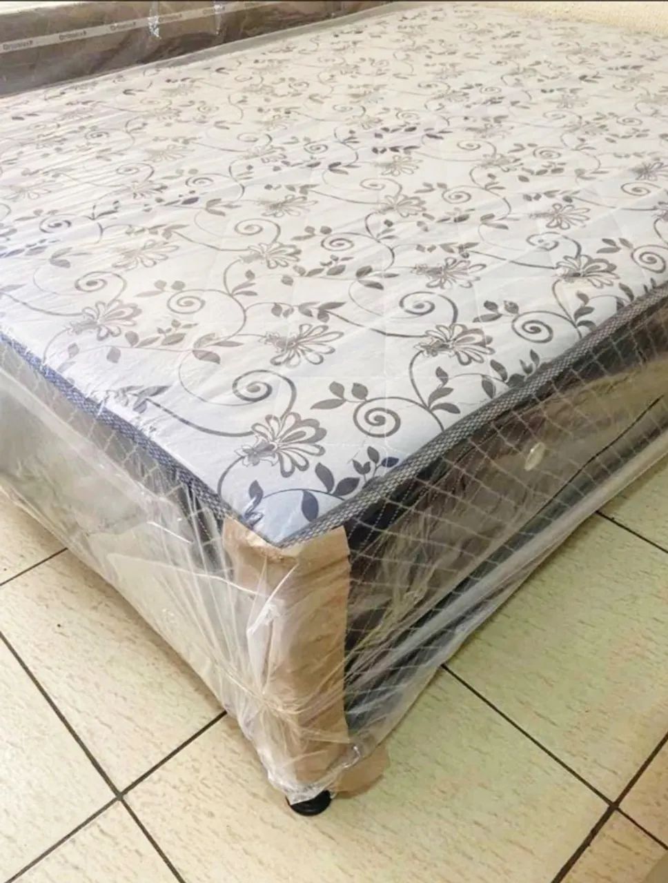 Cama box casal nova