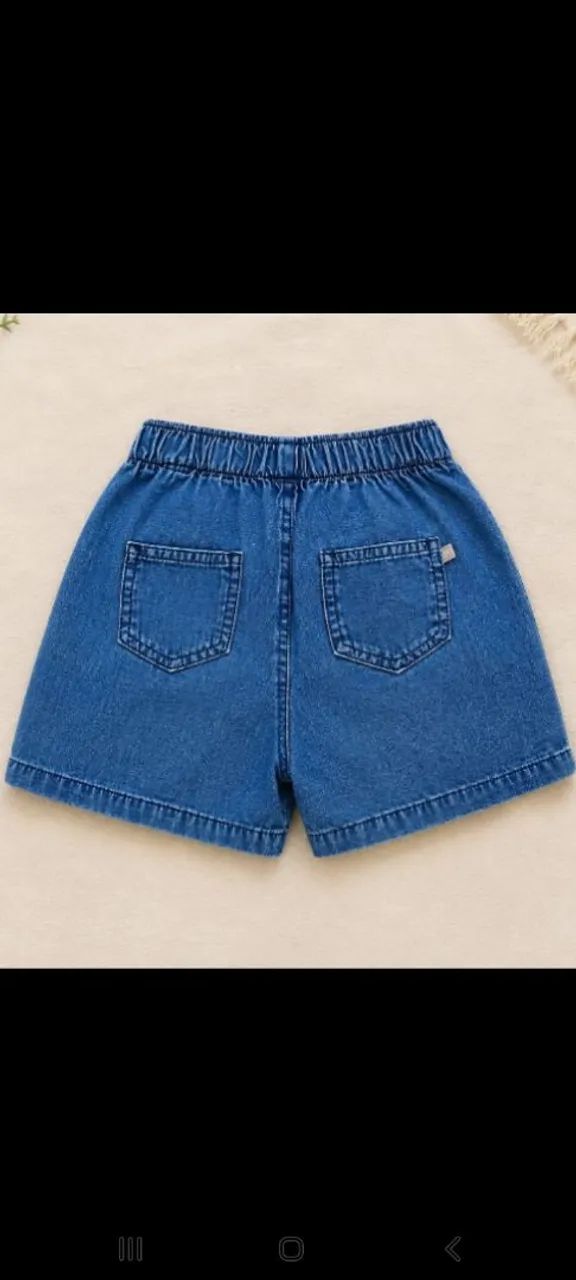 Short jeans infantil  - Foto 2