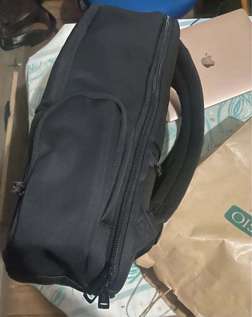 Mochila Executiva Bagaggio preta - Foto 4